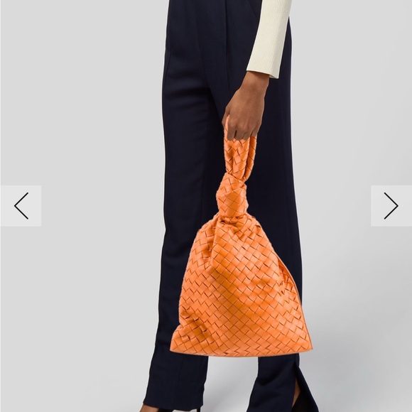 Handbags - Bottega Veneta Intrecciato Twist Bag - Orange Handle Bags ...